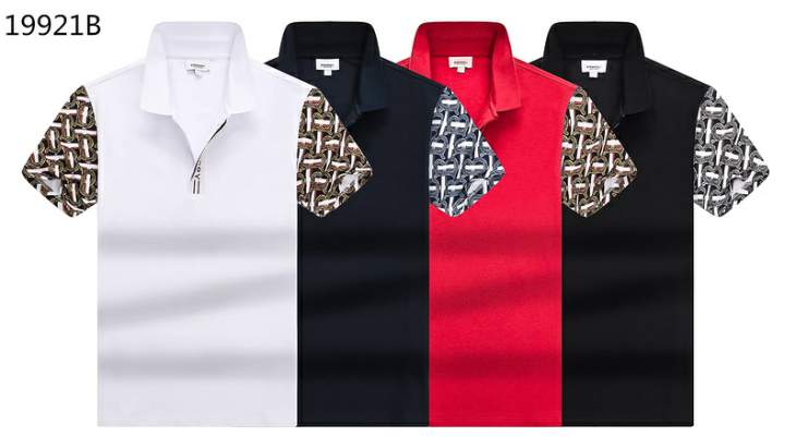 Picture of Burberry Polo Shirts Short _SKUBurberryM-3XL25wr0129177